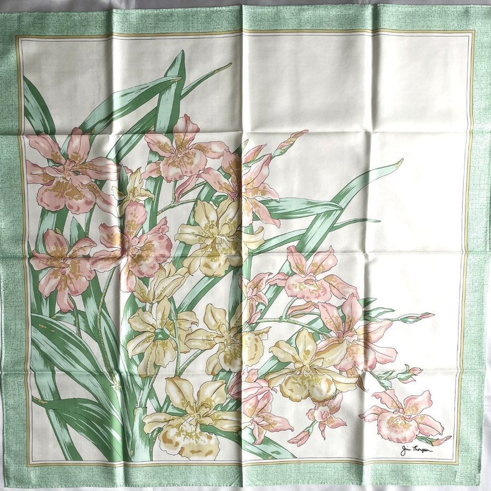 Jim Thompson silk scarf